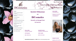 Desktop Screenshot of di-cosmetics.com